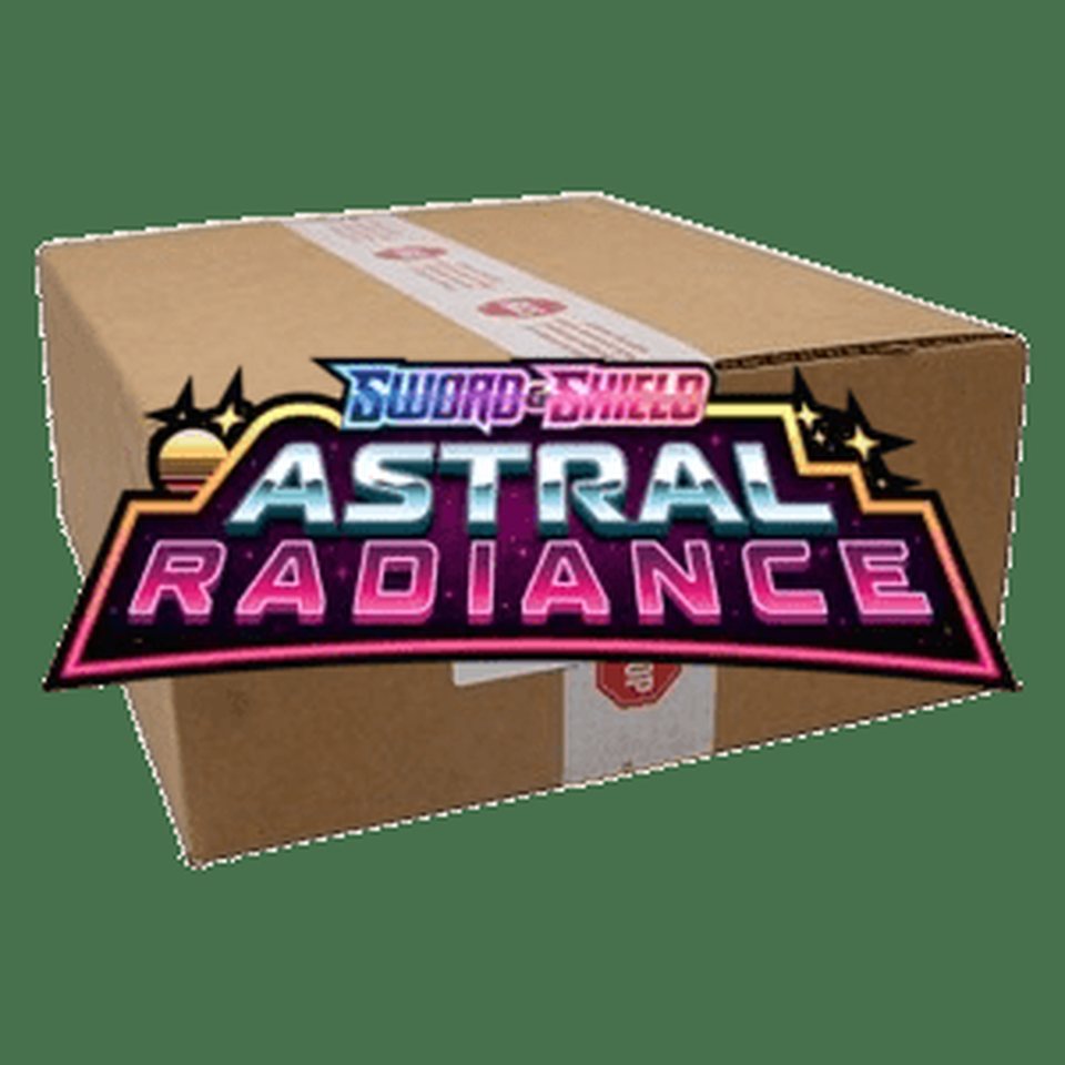 10 x Astral Radiance Elite Trainer Box (sealed case): representative product image