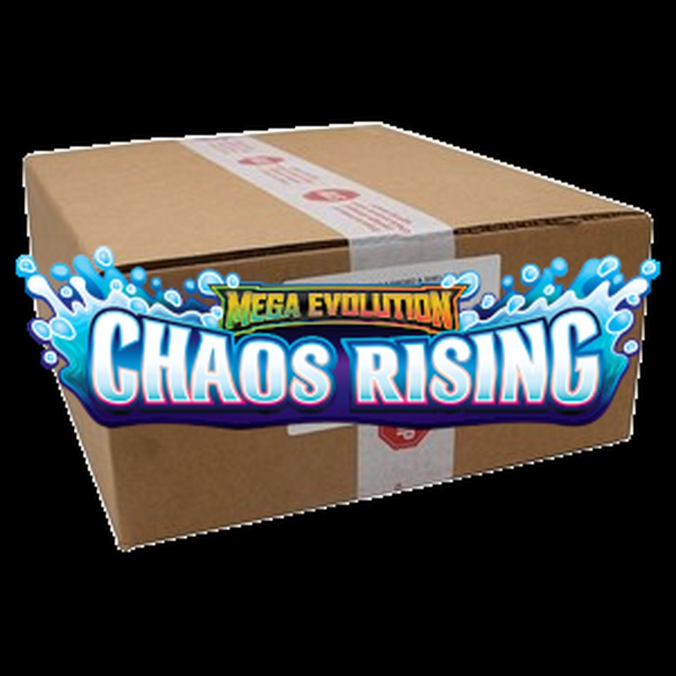 10 x Chaos Rising Elite Trainer Box (sealed case): representative product image