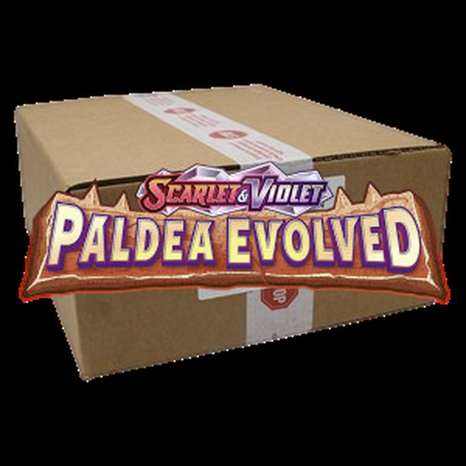 10 x Paldea Evolved Elite Trainer Box (sealed case): representative product image