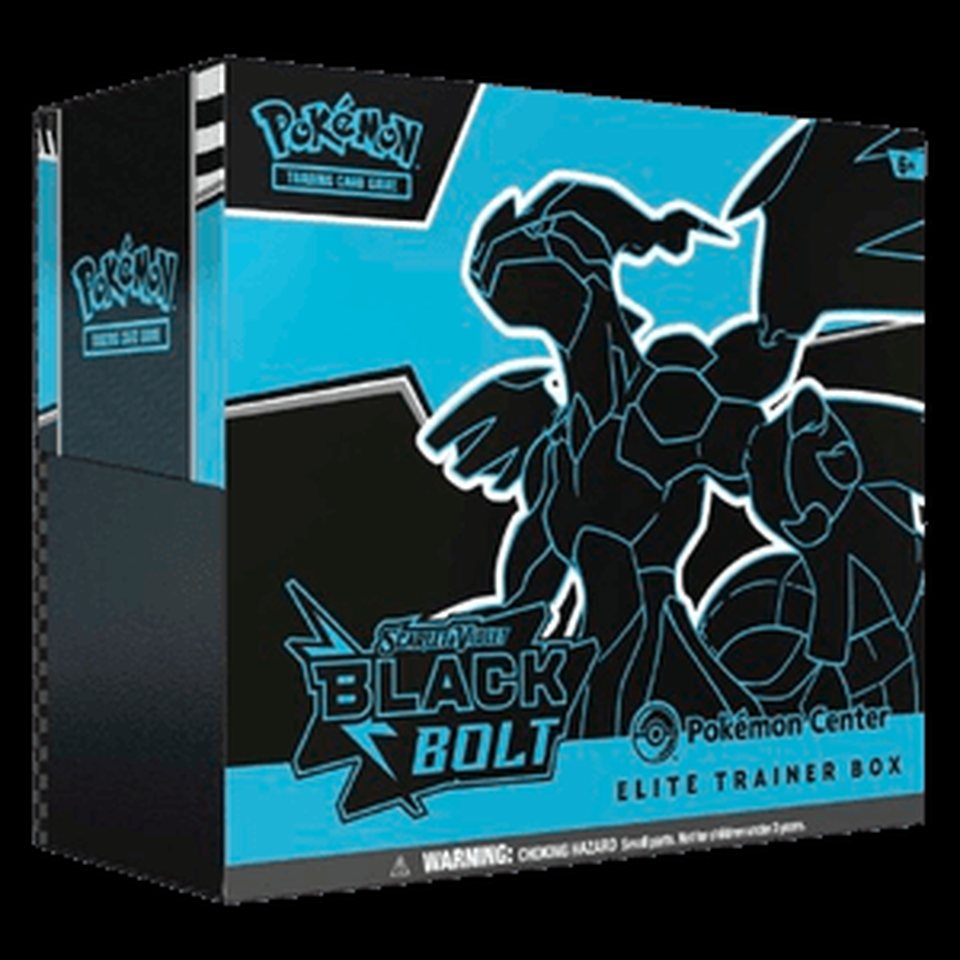Black Bolt Pokémon Center Elite Trainer Box: representative product image