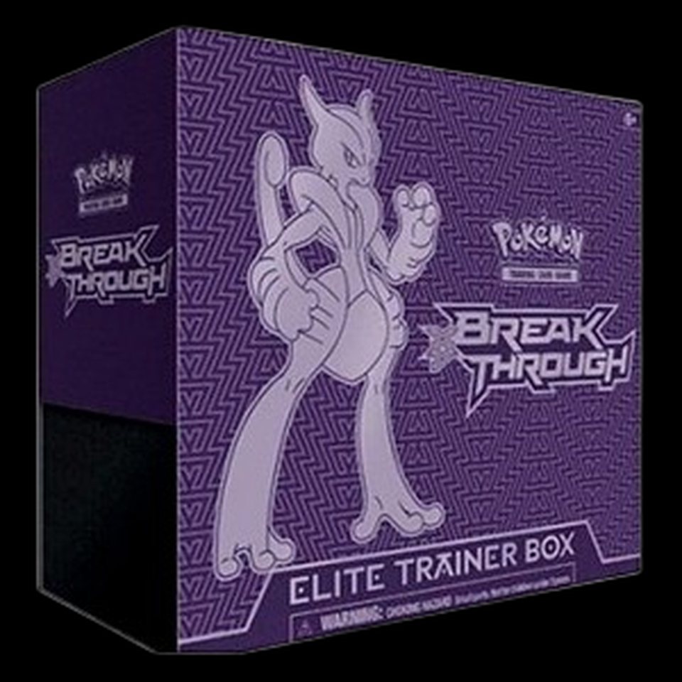 BREAKthrough Elite Trainer Box (Mega Mewtwo X): representative product image
