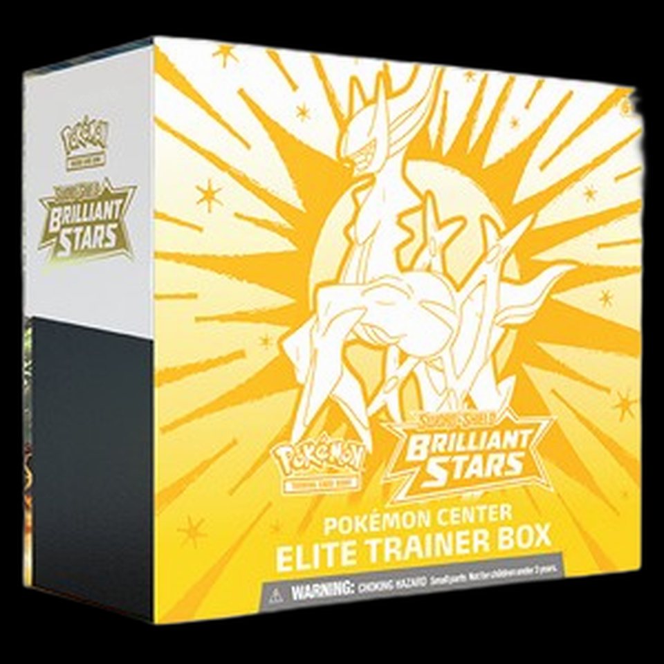 Brilliant Stars Pokémon Center Elite Trainer Box: representative product image