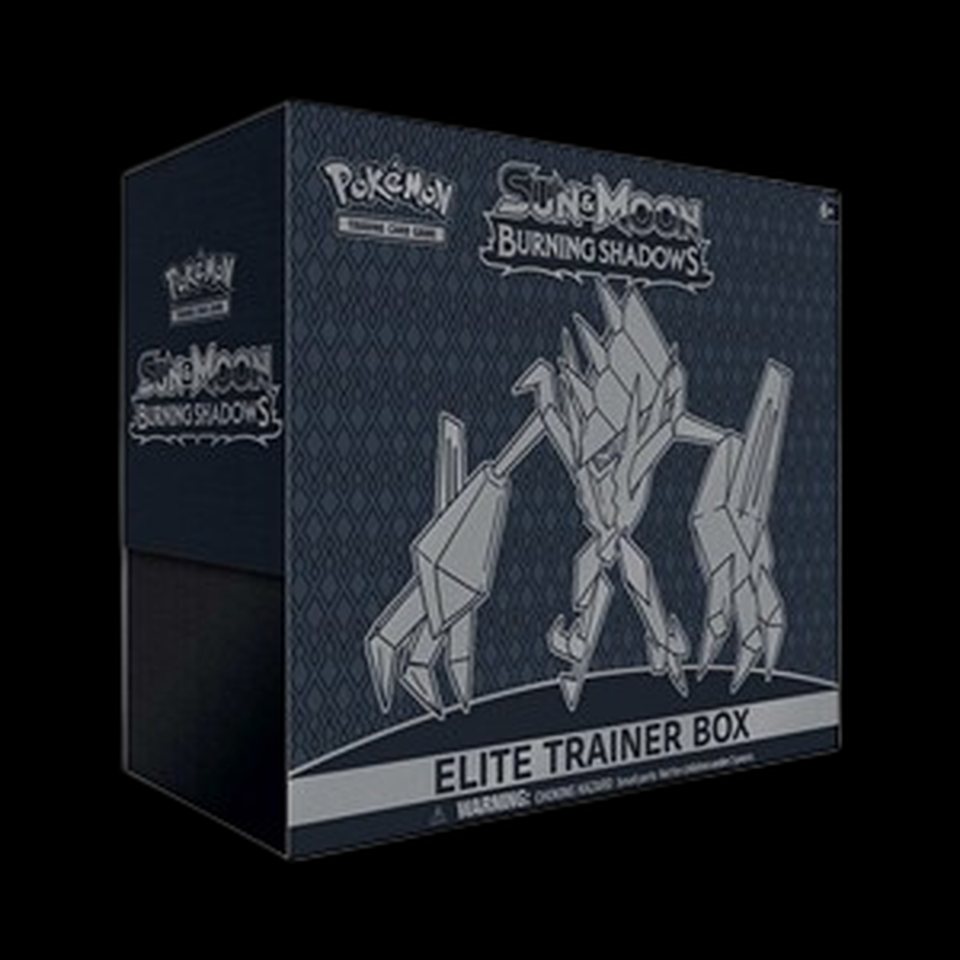Burning Shadows Elite Trainer Box: representative product image