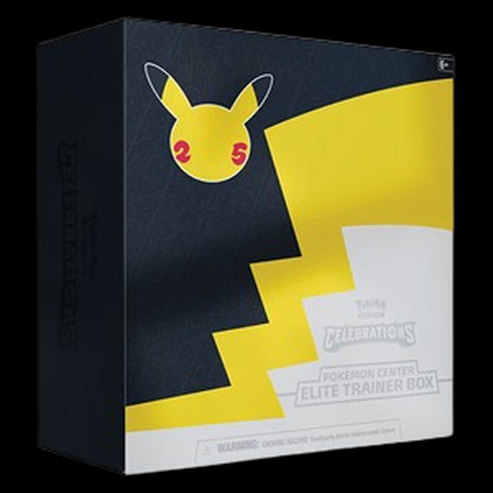 Celebrations Pokémon Center Elite Trainer Box: representative product image