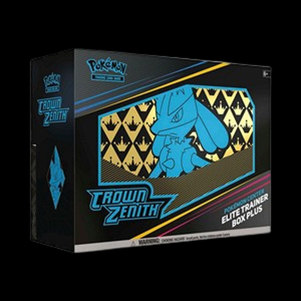 Crown Zenith Pokémon Center Elite Trainer Box Plus: representative product image