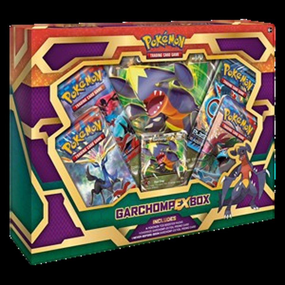 Garchomp EX Box: representative product image