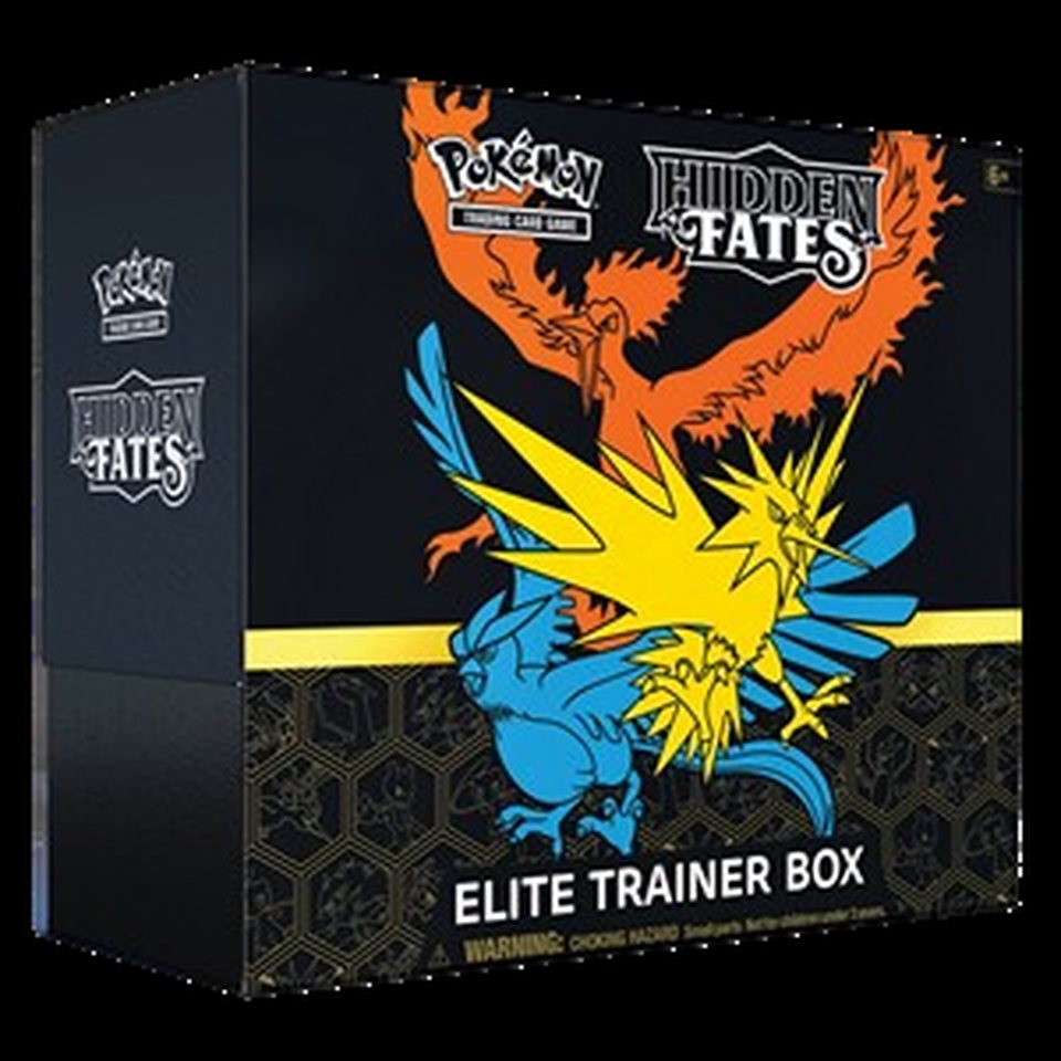 Hidden Fates Elite Trainer Box: representative product image