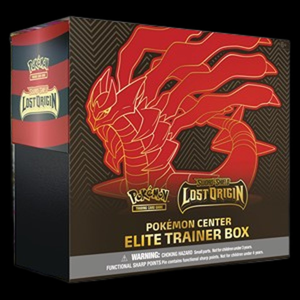 Lost Origin Pokémon Center Elite Trainer Box: representative product image