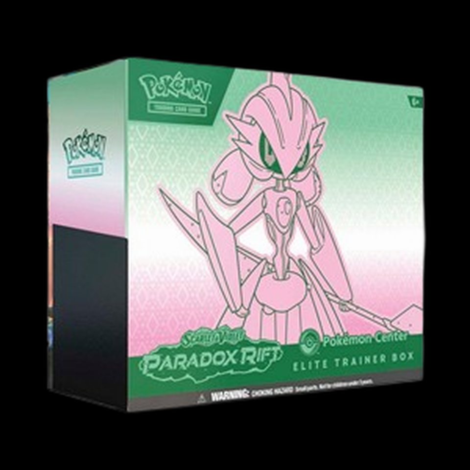 Paradox Rift Iron Valiant Pokémon Center Elite Trainer Box: representative product image