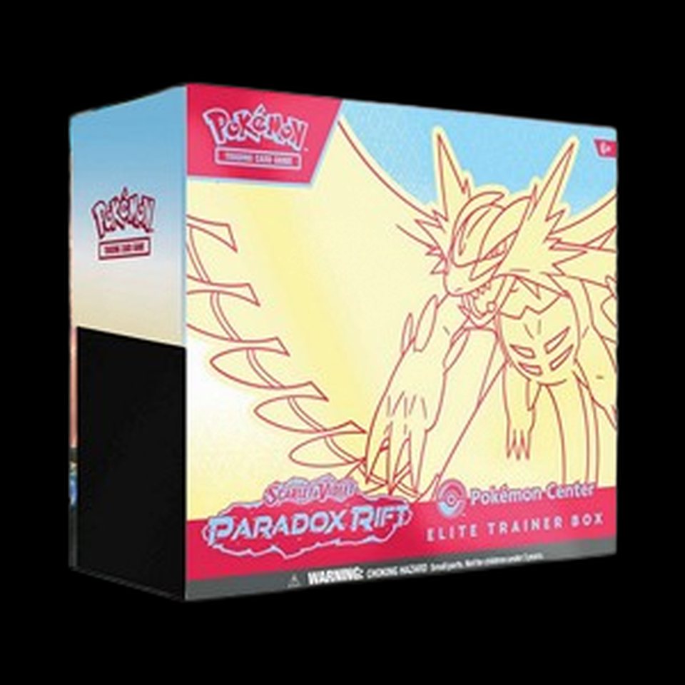 Paradox Rift Roaring Moon Pokémon Center Elite Trainer Box: representative product image