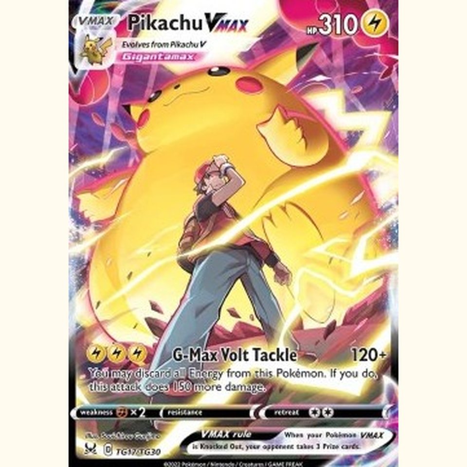 Pikachu VMAX LOR TG17 Lost Origin: representative product image