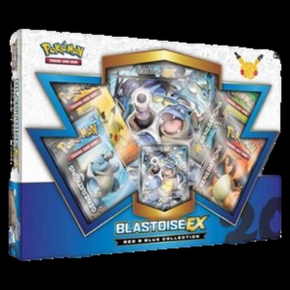 Red & Blue Collections: Blastoise EX Collection: representative product image