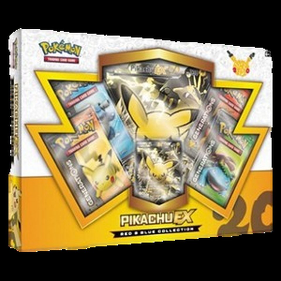 Red & Blue Collections: Pikachu EX Collection: representative product image