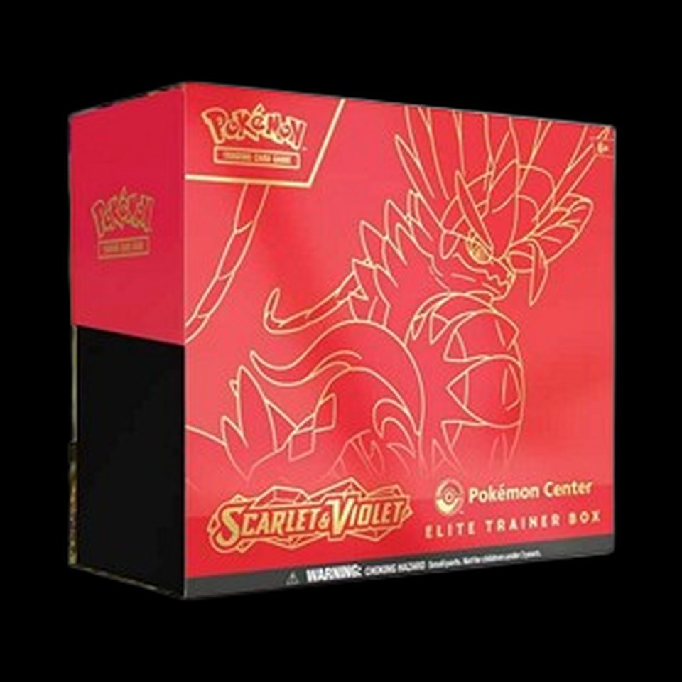 Scarlet & Violet Koraidon Pokémon Center Elite Trainer Box: representative product image