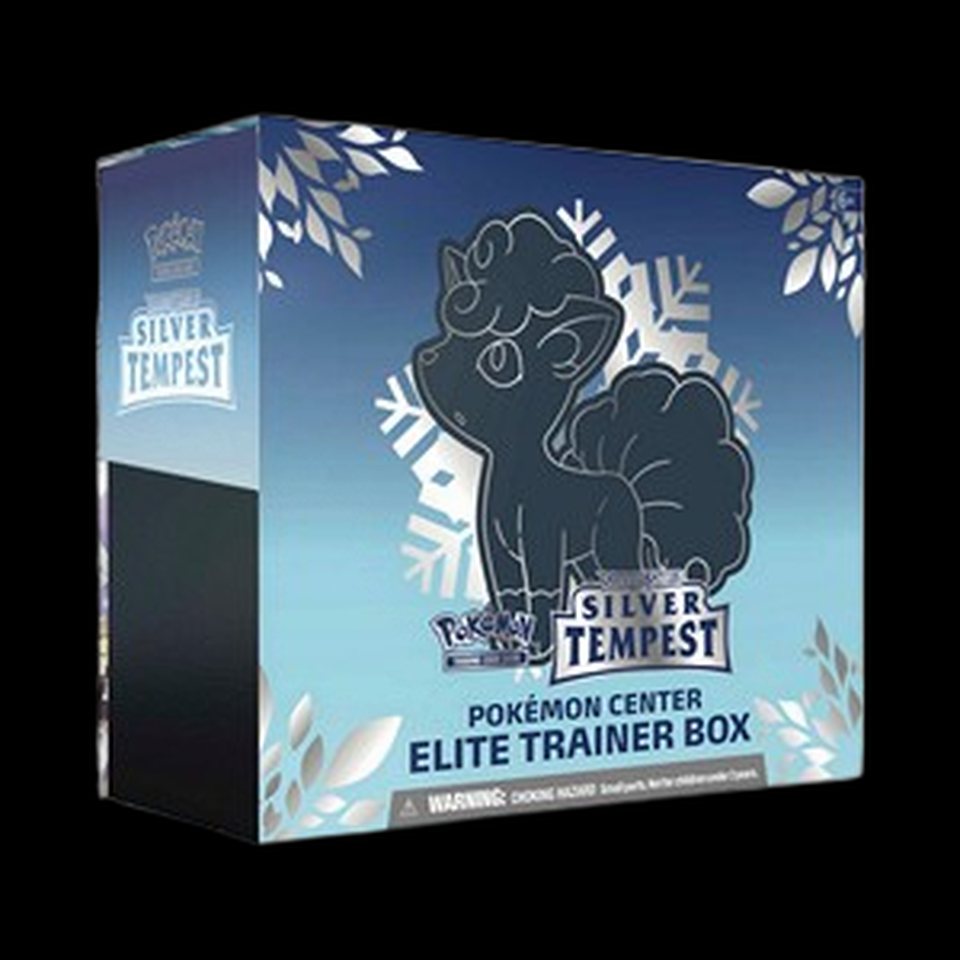 Silver Tempest Pokémon Center Elite Trainer Box: representative product image