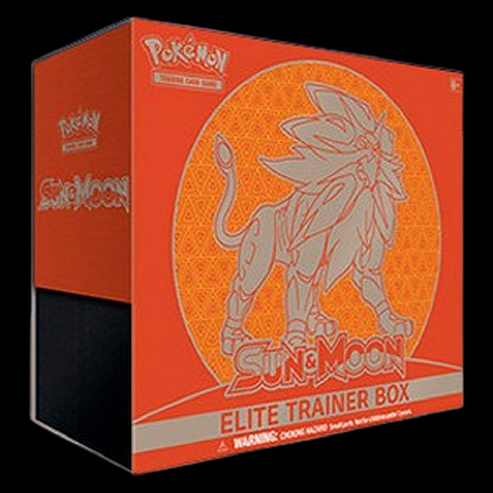 Sun & Moon Elite Trainer Box (Solgaleo): representative product image